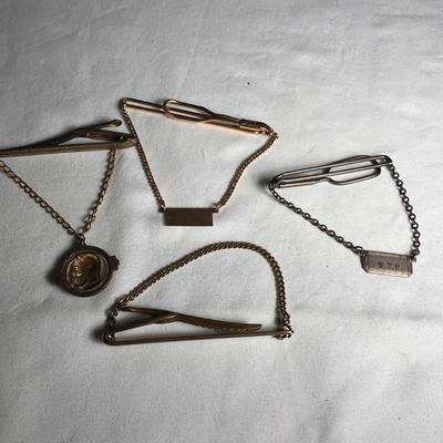 Swank Sterling Silver Tie Clip & More (K-RG)