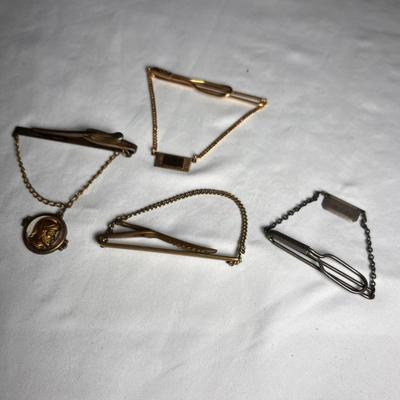 Swank Sterling Silver Tie Clip & More (K-RG)