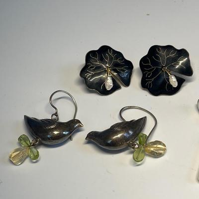 Marked Sterling earrings