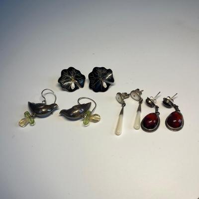 Marked Sterling earrings