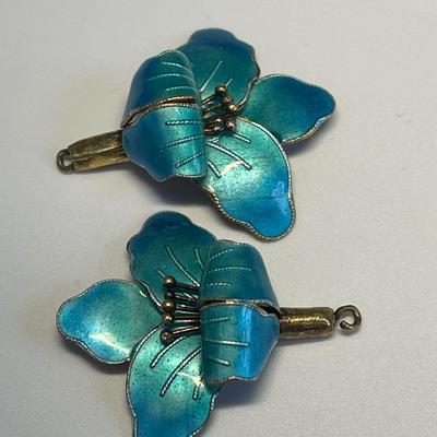 Marked Sterling bracelet and earrings