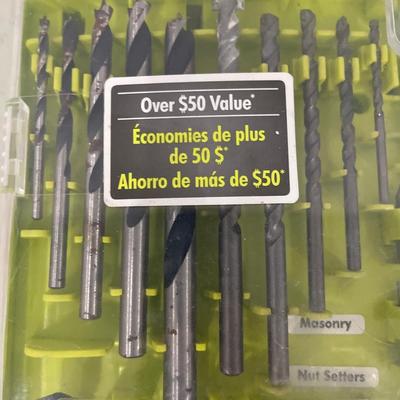 Ryobi drilling and driving kit