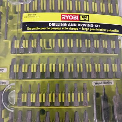 Ryobi drilling and driving kit