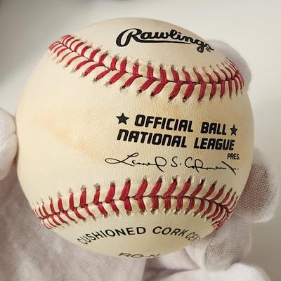 Fergie Jenkins HOF 7/21/91 OMLB Signed Autographed Baseball