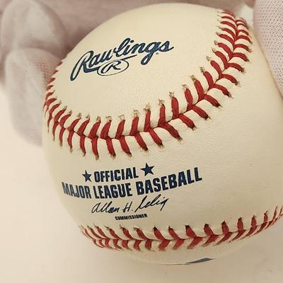 Adam Jones 10 Baltimore Orioles OMLB Signed Autographed Baseball