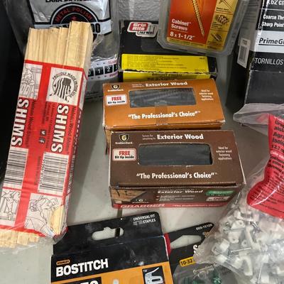 Large lot of screws and misc