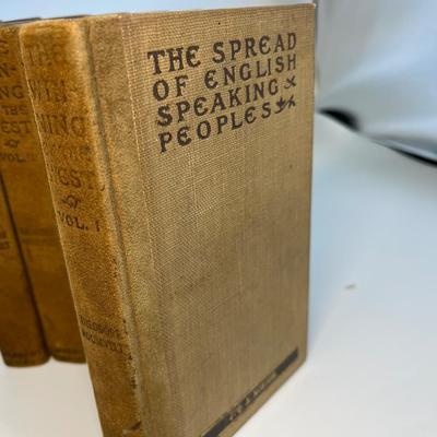The Winning of the West Volumes I-VI (vol. I signed by J.Q.Norton