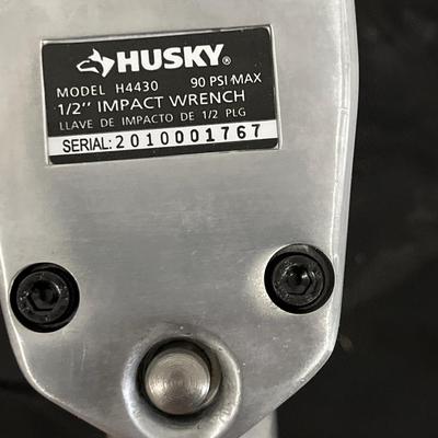 Husky impact wrench and ratchet wrench