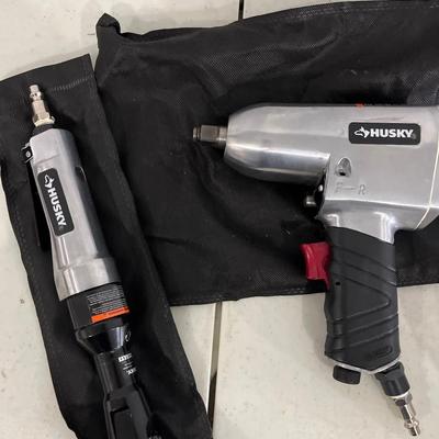 Husky impact wrench and ratchet wrench