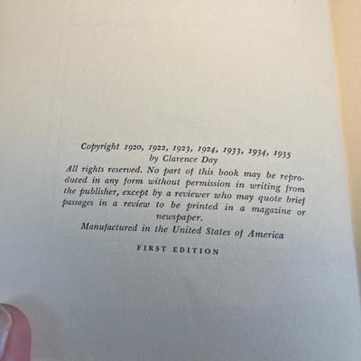 Four Clarence Day books