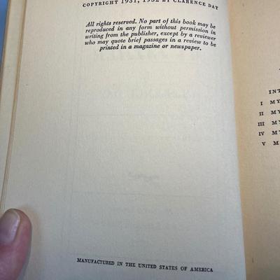 Four Clarence Day books