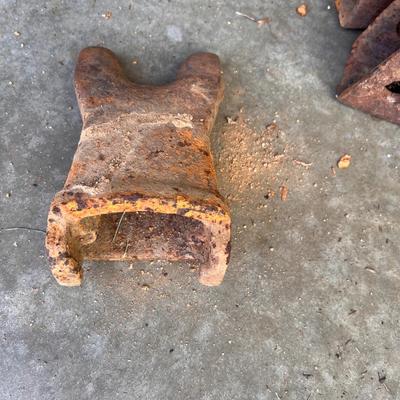 Various Rustic Iron Farm Machinery Parts & More (G-RG)