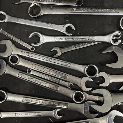 36 Craftsman wrenches