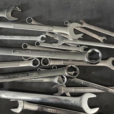 36 Craftsman wrenches