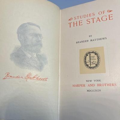 Antique book lot