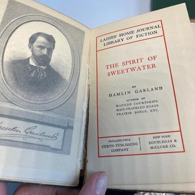 Antique book lot