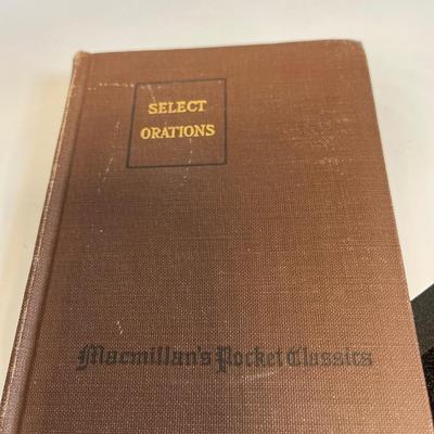 Antique book lot