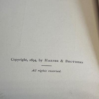 Antique book lot