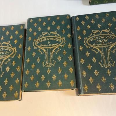 Antique book lot