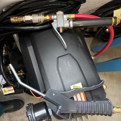 Husky air compressor on wheels