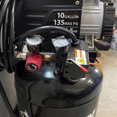 Husky air compressor on wheels