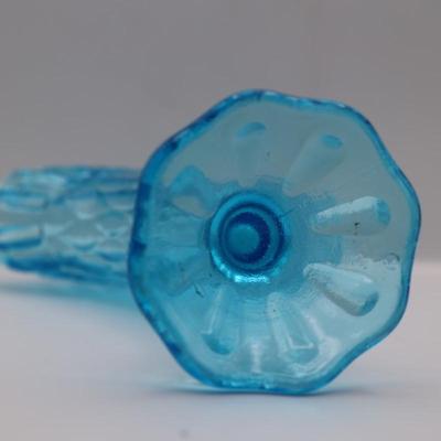 Vintage Art Glass Fan Vase