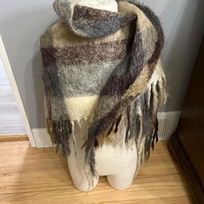 Vintage Royal Scot Mohair/wool scarf