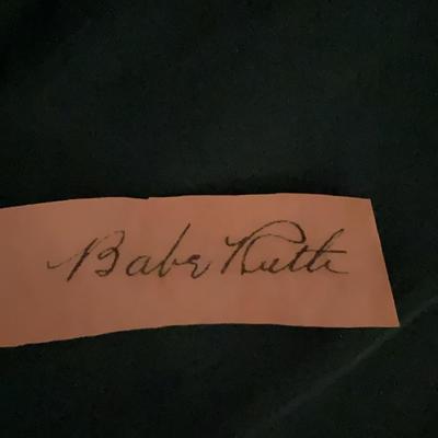 Babe Ruth Baseball HOF Player Signed Autograph
