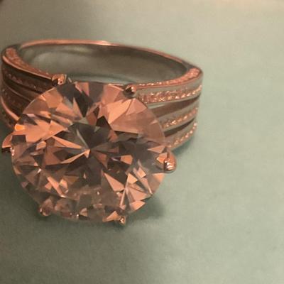 10 Carat Moissanite Ring