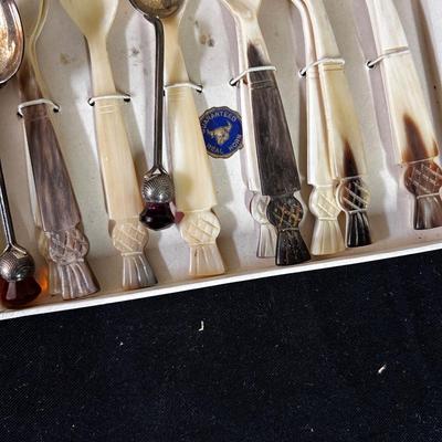 Horn Egg Spoon Set