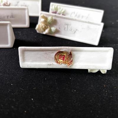 Vintage China Name Place Setting