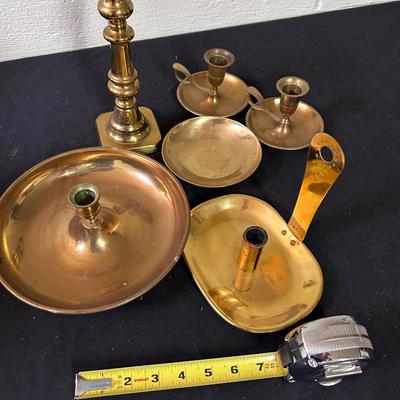 Misc. Brass Candlesticks