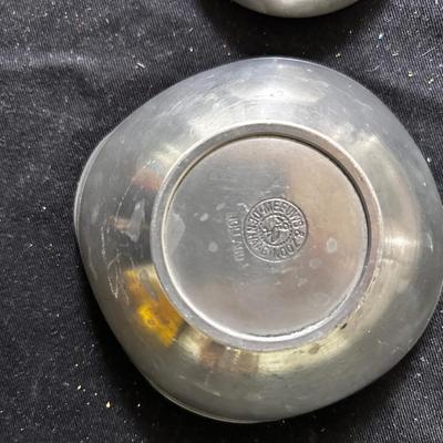 Mixed French & Dutch pewter