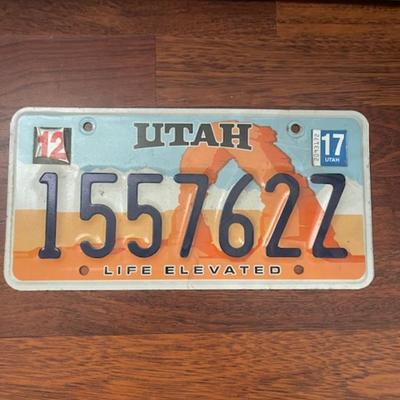 Utah Plate