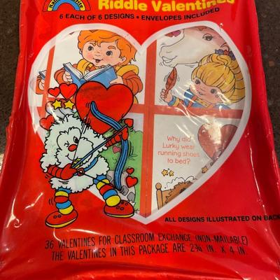 Vintage Hallmark Rainbow Brite valentines