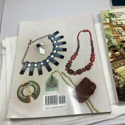 Sale Photo Thumbnail #158: You get Hat pin reference books , jewelry book, garage sale book sapphire book.