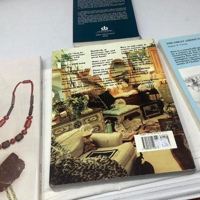 Sale Photo Thumbnail #159: You get Hat pin reference books , jewelry book, garage sale book sapphire book.