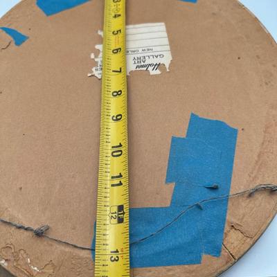 Pair of Vintage Prints in Oval Frames