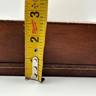 Wooden and Glass Display Cabinet Wall Hanging