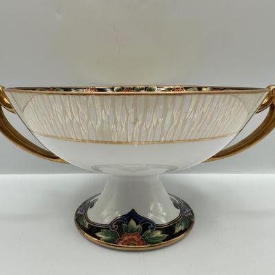 Noritake Double Handle Pedestal Bowl