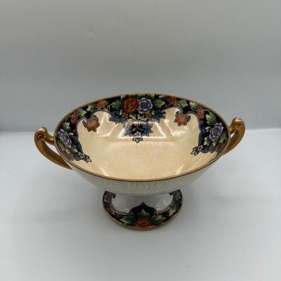 Noritake Double Handle Pedestal Bowl