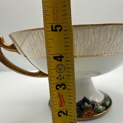 Noritake Double Handle Pedestal Bowl