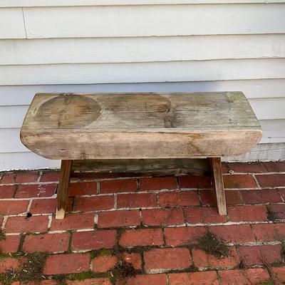 O566 Rustic Style Bench