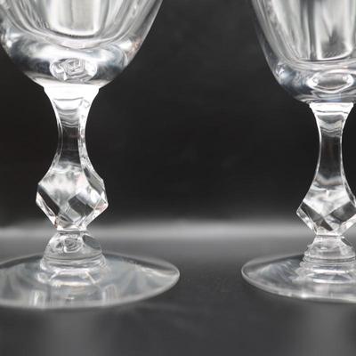 Vintage Stemware Set of Glasses