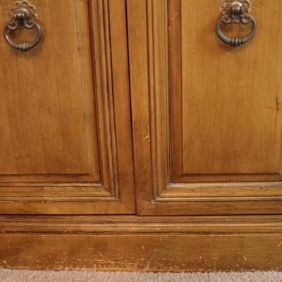 Vintage Cabinet Side Table