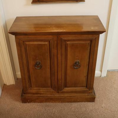 Vintage Cabinet Side Table