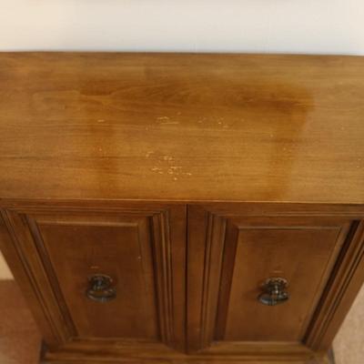 Vintage Cabinet Side Table