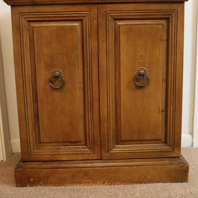 Vintage Cabinet Side Table