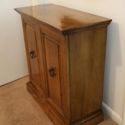 Vintage Cabinet Side Table