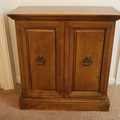 Vintage Cabinet Side Table